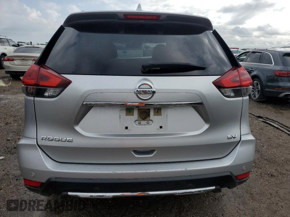 2020 Nissan Rogue SV with VIN JN8AT2MTXLW010200, listed as a Copart auction lot 50730035 with 121,748 mi miles and Salvage Title. Bid and sale history available at carsss.com. Image 6.
