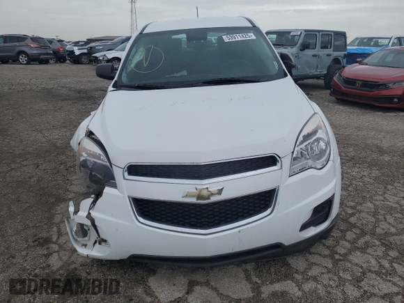 2015 Chevrolet Equinox LS with VIN 2GNALAEK2F6118117, listed as a Copart auction lot 53911425 with 167,222 mi miles and Non Repairable. Bid and sale history available at carsss.com. Image 5.