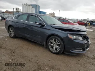 2014 Chevrolet Impala LT with VIN 2G1125S36E9309609, listed as a Copart auction lot 81955644 with 76,476 mi miles and Salvage Title. Bid and sale history available at DreamBid. Image 4.