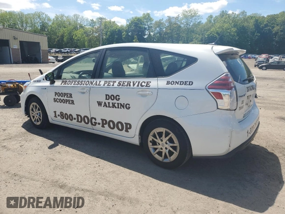 2015 Toyota Prius Two z VIN JTDZN3EU4FJ018610, wystawiony jako Copart lot #57826325 z przebiegiem 196 884 mil mil oraz Szkoda całkowita • Salvage title. Historia ofert i sprzedaży dostępna na DreamBid. Obrazek 2.