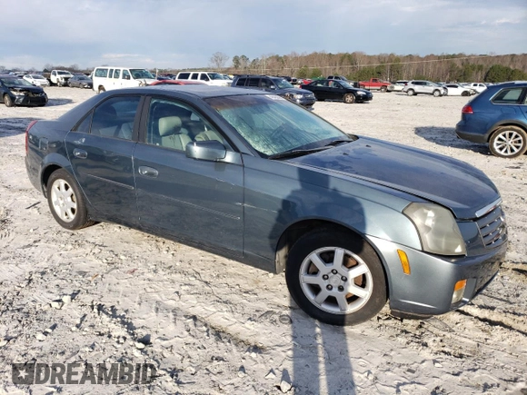 2005 Cadillac CTS with VIN 1G6DM56T950237262, listed as a Copart auction lot 43493894 with 0 mi miles and Non Repairable. Bid and sale history available at carsss.com. Image 4.