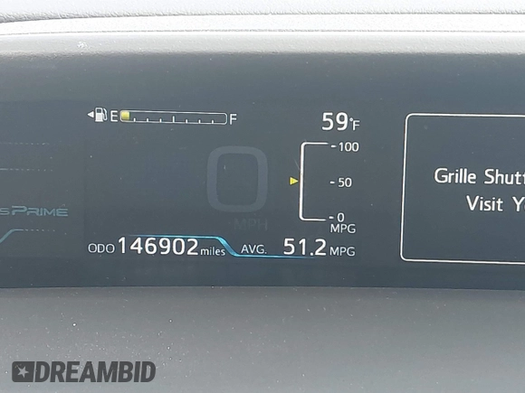 2017 Toyota Prius Plus z VIN JTDKARFP8H3054476, wystawiony jako IAAI lot #41914158 z przebiegiem 146 902 mil mil oraz . Historia ofert i sprzedaży dostępna na DreamBid. Obrazek 16.