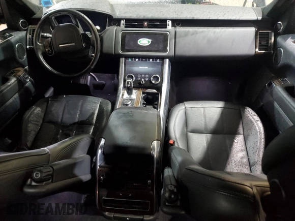 2018 Land Rover Range Rover Sport HSE with VIN SALWR2RV5JA408511, listed as a Copart auction lot 57718785 with 84,555 mi miles and Salvage title. Bid and sale history available at DreamBid. Image 8.