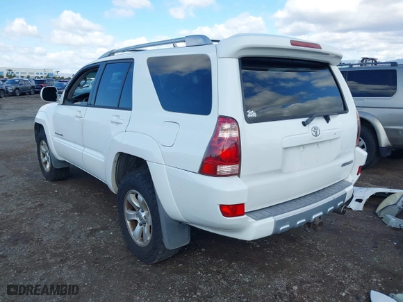 2005 Toyota 4Runner SR5 with VIN JTEBU14R850075897, listed as a IAAI auction lot 41744928 with 195,455 mi miles. Bid and sale history available at carsss.com. Image 3.
