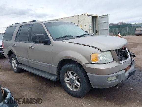 2003 Ford Expedition XLT Value z VIN 1FMPU16W83LA24310, wystawiony jako IAAI lot #41655746 z przebiegiem 201 482 mil mil oraz . Historia ofert i sprzedaży dostępna na DreamBid. Obrazek 1.