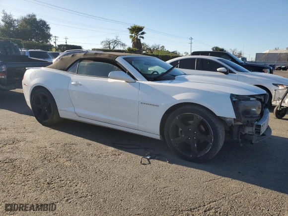 2015 Chevrolet Camaro LT with VIN 2G1FD3D3XF9276858, listed as a Copart auction lot 48417225 with 93,234 mi miles and Salvage Title. Bid and sale history available at carsss.com. Image 4.