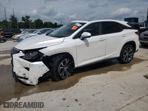 2017 Lexus RX 350 z VIN 2T2BZMCA9HC061208, wystawiony jako Copart lot #59913175 z przebiegiem 57 781 mil mil oraz Szkoda całkowita • Salvage title. Historia ofert i sprzedaży dostępna na DreamBid. Obrazek 1.