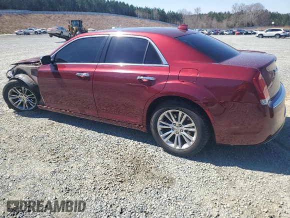 2016 Chrysler 300 with VIN 2C3CCAEG8GH328597, listed as a Copart auction lot 48324665 with 152,486 mi miles and Salvage Title. Bid and sale history available at carsss.com. Image 2.