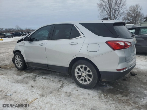 2021 Chevrolet Equinox LT with VIN 3GNAXKEV7ML304586, listed as a Copart auction lot 87655725 with 62,847 mi miles and Salvage Title. Bid and sale history available at carsss.com. Image 2.