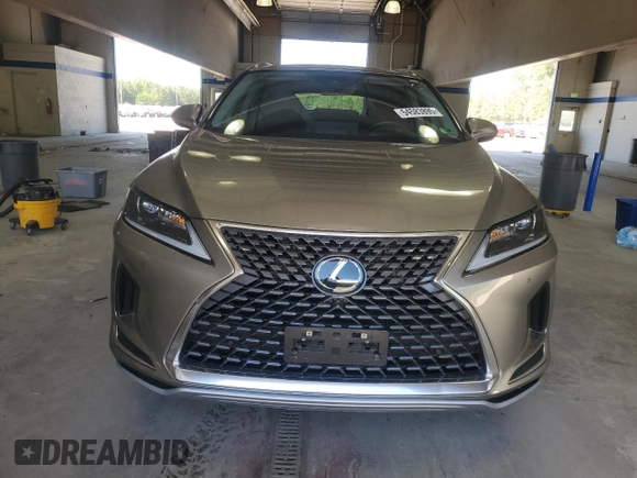 2022 Lexus RX 350 with VIN 2T2HZMDA7NC328902, listed as a Copart auction lot 54583895 with 13,690 mi miles and Salvage Title. Bid and sale history available at DreamBid. Image 5.