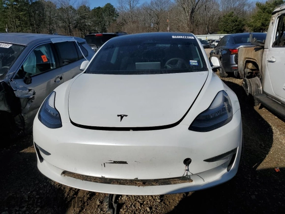 2020 Tesla Model 3 Standard Range Plus with VIN 5YJ3E1EA6LF799620, listed as a Copart auction lot 44887715 with 55,458 mi miles and Clean Title. Bid and sale history available at DreamBid. Image 5.