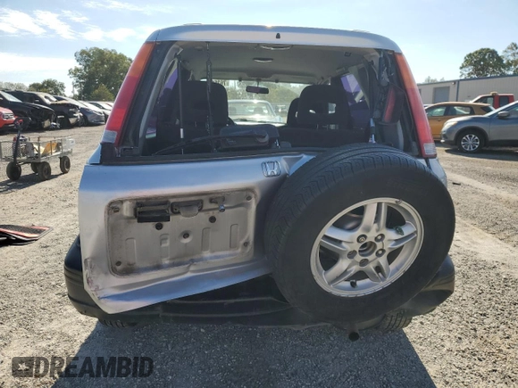 2001 Honda CR-V EX with VIN JHLRD186X1C028403, listed as a Copart auction lot 76256714 with 284,989 mi miles and Salvage Title. Bid and sale history available at carsss.com. Image 6.