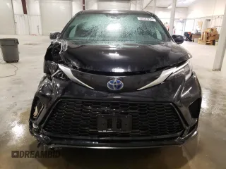 2023 Toyota Sienna XSE with VIN 5TDDSKFC6PS098273, listed as a Copart auction lot 52543255 with 27,091 mi miles and Salvage title. Bid and sale history available at DreamBid. Image 5.
