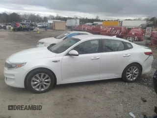 2018 Kia Optima LX with VIN 5XXGT4L38JG272718, listed as a IAAI auction lot 41716428 with 62,000 mi miles. Bid and sale history available at carsss.com. Image 15.