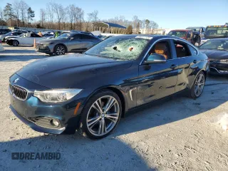 2017 BMW 4 Series 430i z VIN WBA4F7C32HG789055, wystawiony jako Copart lot #85511124 z przebiegiem 113 162 mil mil oraz Szkoda całkowita • Salvage title. Historia ofert i sprzedaży dostępna na DreamBid. Obrazek 1.
