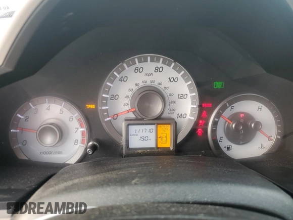 2012 Honda Pilot EX-L with VIN 5FNYF3H53CB033826, listed as a Copart auction lot 47362605 with 111,710 mi miles and Salvage Title. Bid and sale history available at DreamBid. Image 9.