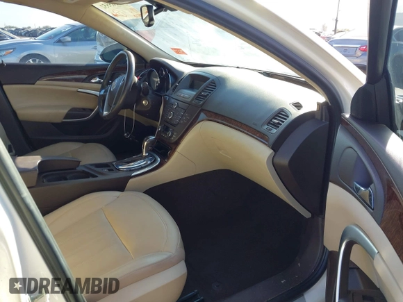 2012 Buick Regal with VIN 2G4GR5ER8C9142496, listed as a IAAI auction lot 41165552 with 79,828 mi miles. Bid and sale history available at carsss.com. Image 5.