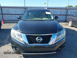 2015 Nissan Pathfinder Platinum with VIN 5N1AR2MN3FC668373, listed as a IAAI auction lot 42175275 with 169,913 mi miles. Bid and sale history available at carsss.com. Image 12.
