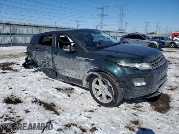 2013 Land Rover Range Rover Evoque Pure Plus with VIN SALVP2BG3DH818572, listed as a Copart auction lot 46129935 with 135,685 mi miles and Salvage Title. Bid and sale history available at carsss.com. Image 4.