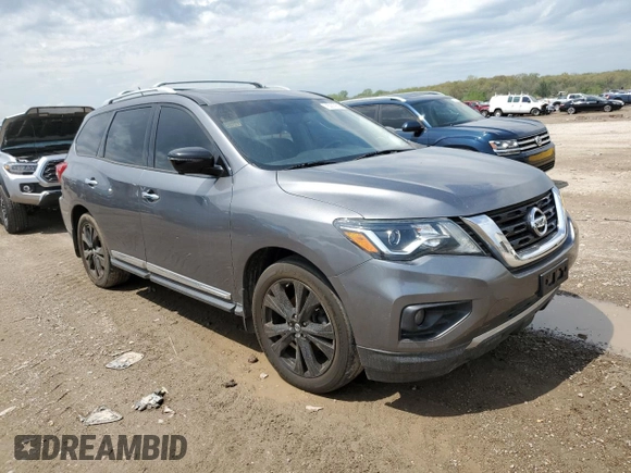 2017 Nissan Pathfinder S with VIN 5N1DR2MM7HC909567, listed as a Copart auction lot 52979015 with 138,799 mi miles and Clean Title. Bid and sale history available at carsss.com. Image 4.