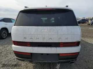 2024 Hyundai Santa Fe SEL with VIN 5NMP2DGL5RH007670, listed as a Copart auction lot 41876925 with 16,532 mi miles and Salvage Title. Bid and sale history available at carsss.com. Image 6.