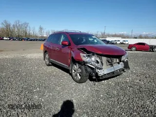 2015 Nissan Pathfinder Platinum with VIN 5N1AR2MN3FC715658, listed as a Copart auction lot 47620925 with 94,097 mi miles and Salvage Title. Bid and sale history available at DreamBid. Image 12.