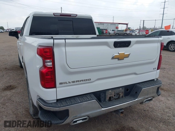2021 Chevrolet Silverado 1500 LT with VIN 3GCUYDET9MG284461, listed as a IAAI auction lot 41498949 with 102,991 mi miles. Bid and sale history available at carsss.com. Image 3.