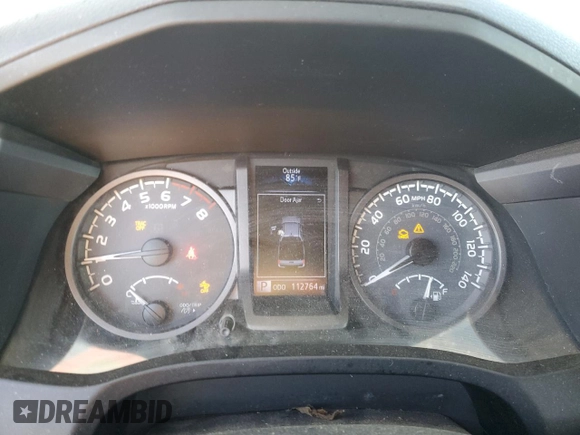 2018 Toyota Tacoma SR with VIN 3TMCZ5AN5JM176356, listed as a Copart auction lot 75196074 with 112,764 mi miles and Salvage Title. Bid and sale history available at carsss.com. Image 9.