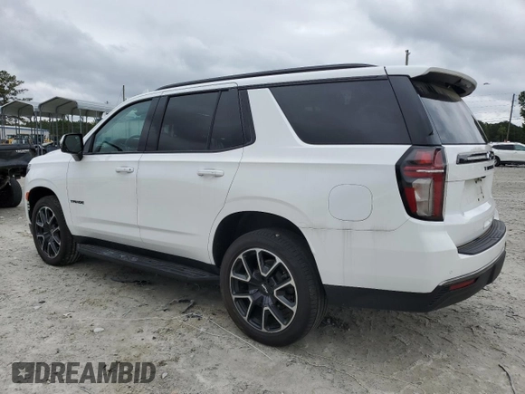 2022 Chevrolet Tahoe RST z VIN 1GNSCRKD8NR147133, wystawiony jako Copart lot #54778845 z przebiegiem 76 549 mil mil oraz Szkoda całkowita • Salvage title. Historia ofert i sprzedaży dostępna na DreamBid. Obrazek 2.