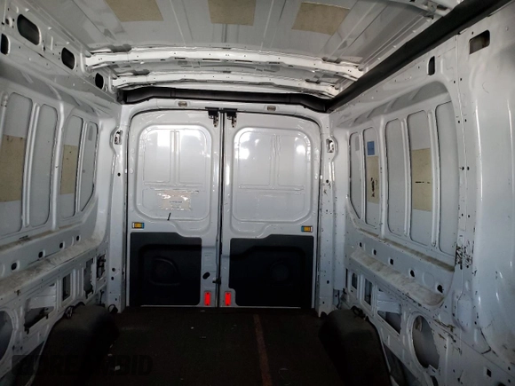 2015 Ford Transit with VIN 1FTSW2CG7FKB15669, listed as a Copart auction lot 48441185 with 193,707 mi miles and Salvage Title. Bid and sale history available at DreamBid. Image 10.