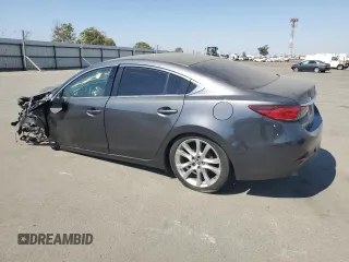 2016 Mazda 6 i Touring with VIN JM1GJ1V57G1462307, listed as a Copart auction lot 73496934 with Not Provided miles and Salvage Title. Bid and sale history available at carsss.com. Image 2.