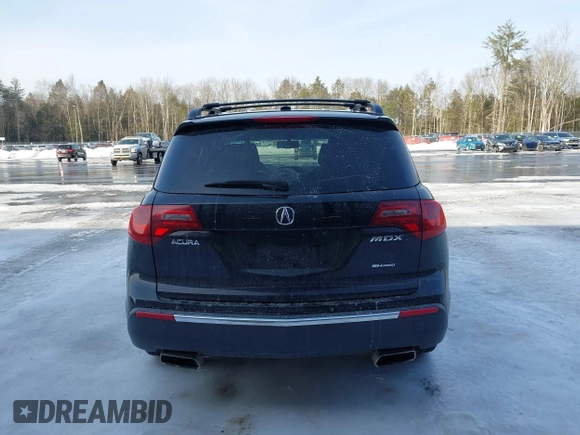 2011 Acura MDX with VIN 2HNYD2H2XBH535547, listed as a IAAI auction lot 41605574 with 243,684 mi miles. Bid and sale history available at carsss.com. Image 16.