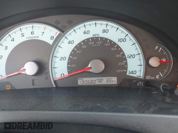 2010 Toyota Camry with VIN 4T1BF3EK3AU015505, listed as a IAAI auction lot 41858414 with 190,680 mi miles and . Bid and sale history available at DreamBid. Image 7.
