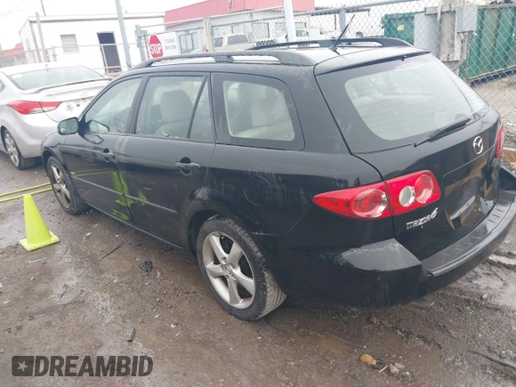 2005 Mazda 6 Sport S with VIN 1YVHP82D655M62144, listed as a IAAI auction lot 41495413 with 215,394 mi miles and . Bid and sale history available at DreamBid. Image 3.