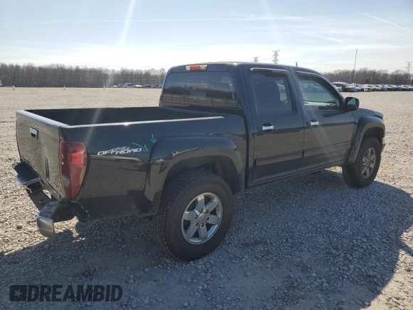 2012 GMC Canyon SLE1 with VIN 1GTH5MFE3C8146106, listed as a Copart auction lot 47535665 with 130,991 mi miles and Salvage Title. Bid and sale history available at carsss.com. Image 3.