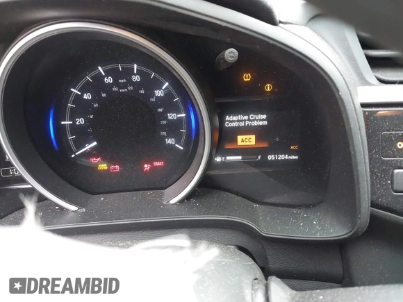 2018 Honda Fit LX with VIN 3HGGK5H51JM715164, listed as a IAAI auction lot 42053436 with 51,204 mi miles and . Bid and sale history available at DreamBid. Image 7.