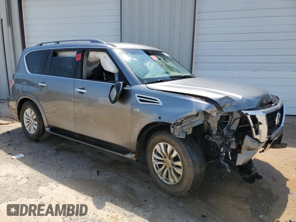 2017 Nissan Armada SV with VIN JN8AY2ND7H9006359, listed as a Copart auction lot 52451075 with 163,639 mi miles and Clean Title. Bid and sale history available at carsss.com. Image 4.