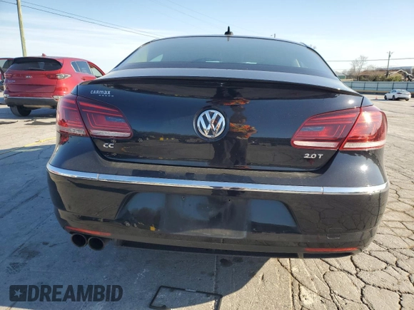2014 Volkswagen CC Sport with VIN WVWAP7AN7EE506423, listed as a Copart auction lot 50435395 with 178,753 mi miles and Salvage Title. Bid and sale history available at carsss.com. Image 6.
