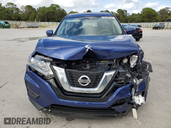 2017 Nissan Rogue SV with VIN KNMAT2MV8HP517725, listed as a Copart auction lot 80308304 with 147,116 mi miles and Salvage Title. Bid and sale history available at carsss.com. Image 5.
