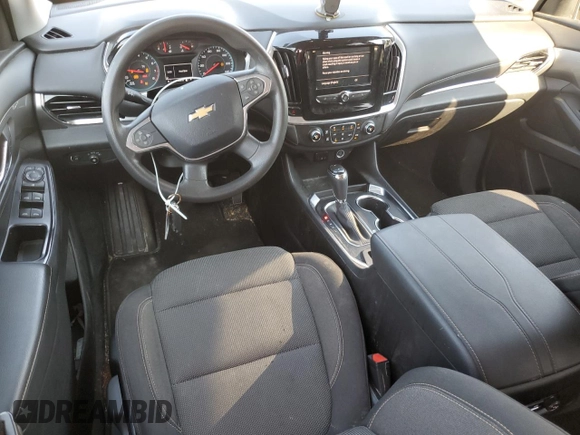 2020 Chevrolet Traverse LS z VIN 1GNERFKW1LJ131086, wystawiony jako Copart lot #64578495 z przebiegiem 114 958 mil mil oraz Szkoda całkowita • Salvage title. Historia ofert i sprzedaży dostępna na DreamBid. Obrazek 8.