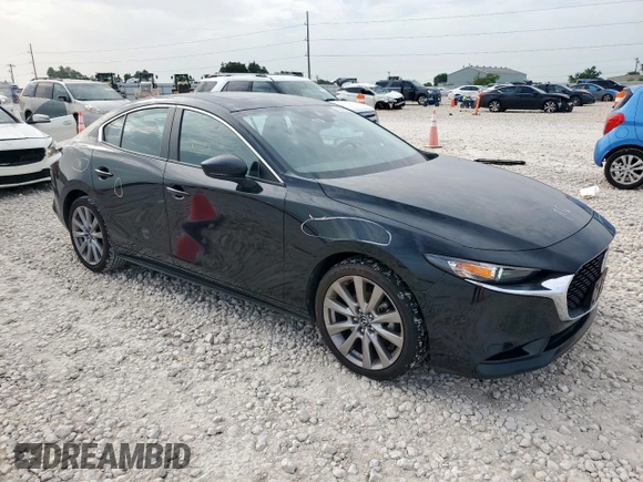 2021 Mazda 3 Preferred with VIN JM1BPACL6M1331486, listed as a Copart auction lot 60196775 with 67,682 mi miles and Salvage title. Bid and sale history available at DreamBid. Image 4.
