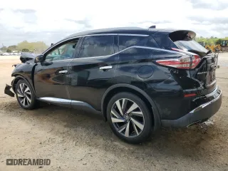 2017 Nissan Murano Platinum with VIN 5N1AZ2MG3HN125209, listed as a Copart auction lot 51776745 with 56,825 mi miles and Salvage Title. Bid and sale history available at carsss.com. Image 2.