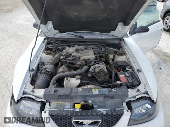 2001 Ford Mustang Deluxe with VIN 1FAFP44411F100378, listed as a Copart auction lot 76925584 with 0 mi miles and Salvage Title. Bid and sale history available at carsss.com. Image 11.