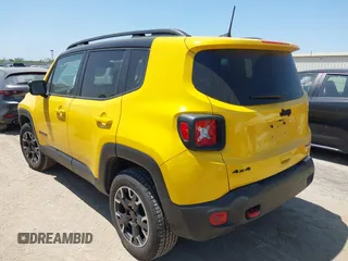 2023 Jeep Renegade Trailhawk with VIN ZACNJDC14PPP66216, listed as a IAAI auction lot 42000920 with 36,048 mi miles and . Bid and sale history available at DreamBid. Image 3.