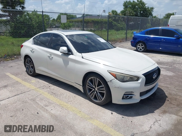 2017 Infiniti Q50 Signature Edition with VIN JN1EV7AP5HM741649, listed as a IAAI auction lot 42500627 with 100,239 mi miles and . Bid and sale history available at DreamBid. Image 1.