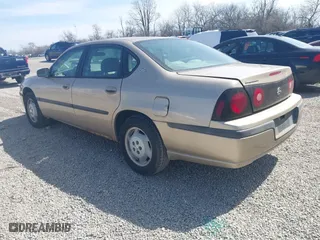2004 Chevrolet Impala with VIN 2G1WF52E549302855, listed as a IAAI auction lot 41816288 with 165,208 mi miles. Bid and sale history available at carsss.com. Image 3.