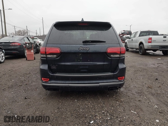 2018 Jeep Grand Cherokee High Altitude z VIN 1C4RJFCG8JC379927, wystawiony jako IAAI lot #41046850 z przebiegiem Nie podano mil oraz . Historia ofert i sprzedaży dostępna na DreamBid. Obrazek 17.