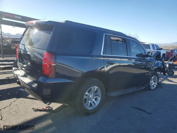 2019 Chevrolet Tahoe LS with VIN 1GNSCAKC1KR133160, listed as a Copart auction lot 88723515 with 77,214 mi miles and Salvage Title. Bid and sale history available at carsss.com. Image 3.