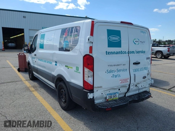 2019 Ford Transit with VIN 1FTYE1YM7KKA40830, listed as a IAAI auction lot 42715724 with 182,589 mi miles and . Bid and sale history available at DreamBid. Image 33.