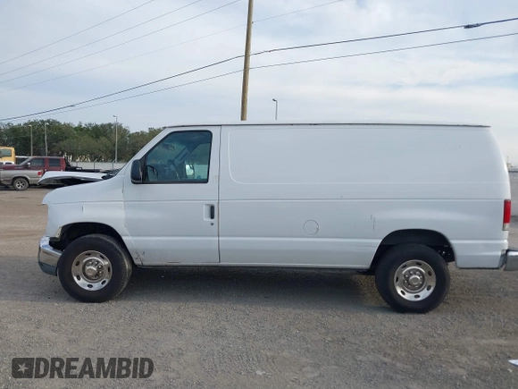 2010 Ford Econoline Cargo Commercial with VIN 1FTNE2EL3ADA76750, listed as a IAAI auction lot 41383269 with 178,457 mi miles and . Bid and sale history available at DreamBid. Image 14.